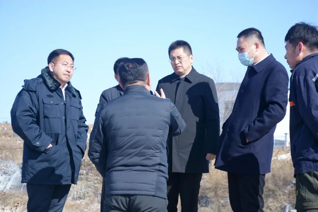 袁世君调研项目建设和环保督察整改工作_盖州市人民政府